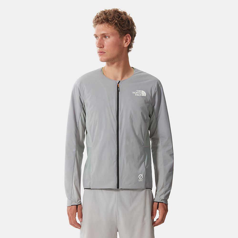 The North Face Insulated Jacket Mens Australia - The North Face Ventrix™ Grey Running & Training (OH